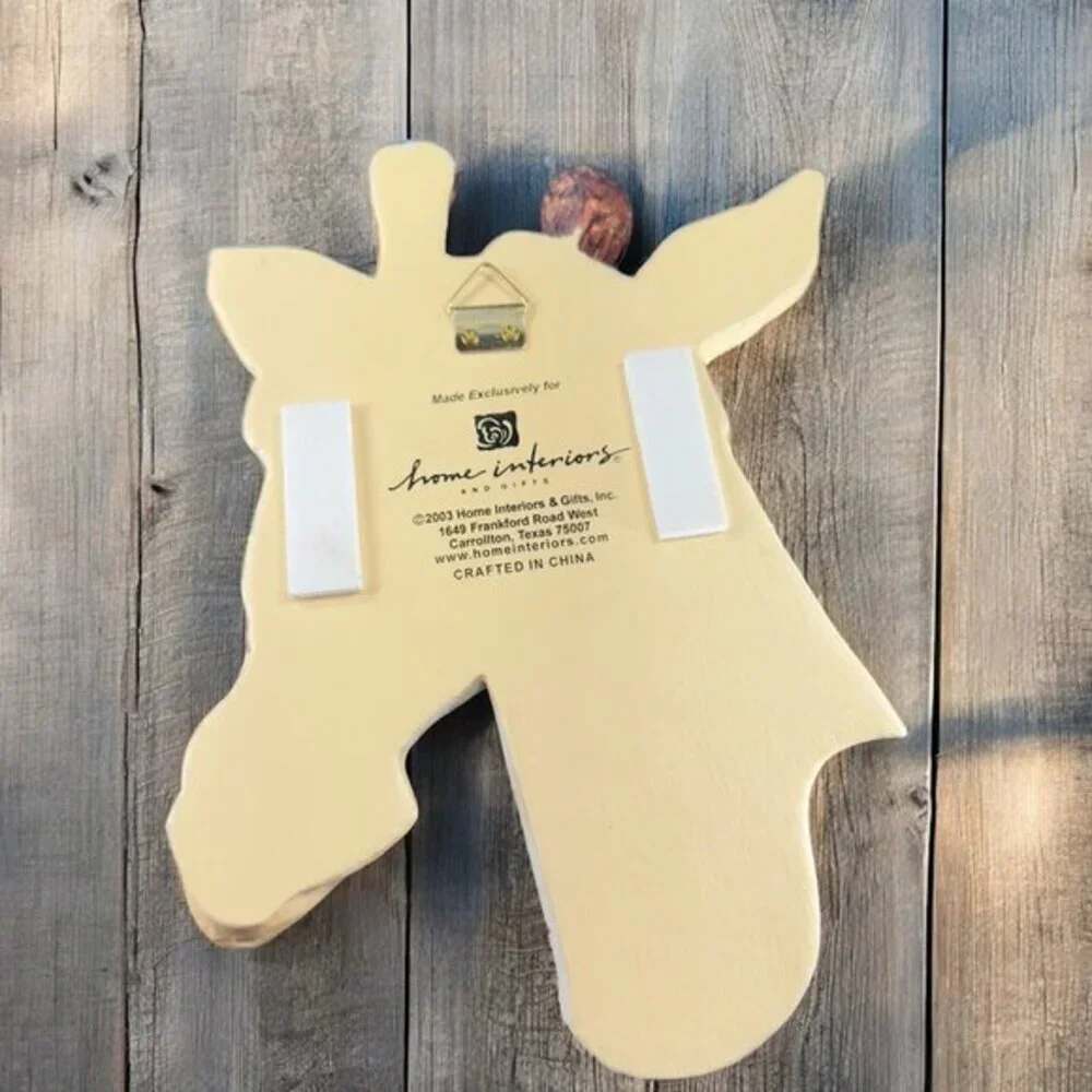 2003 Giraffe Head Wall Mount Mask by Home Interiors Resin Figural Wall‎ Hanging